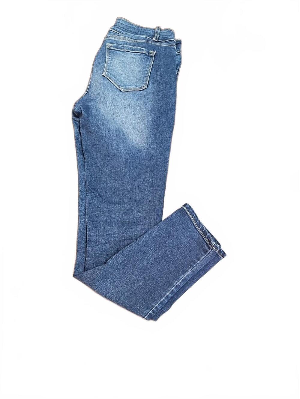 KanCan KC7097 Jeans Blue Mid Rise Skinny Stretch Womens size 9/28 Regular